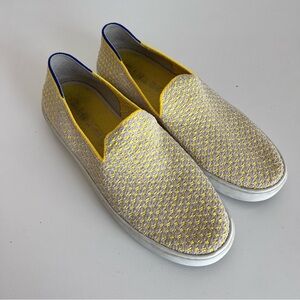 Rothy's Shoes The Original Slip On Sneaker Sunshine Honeycomb Retired